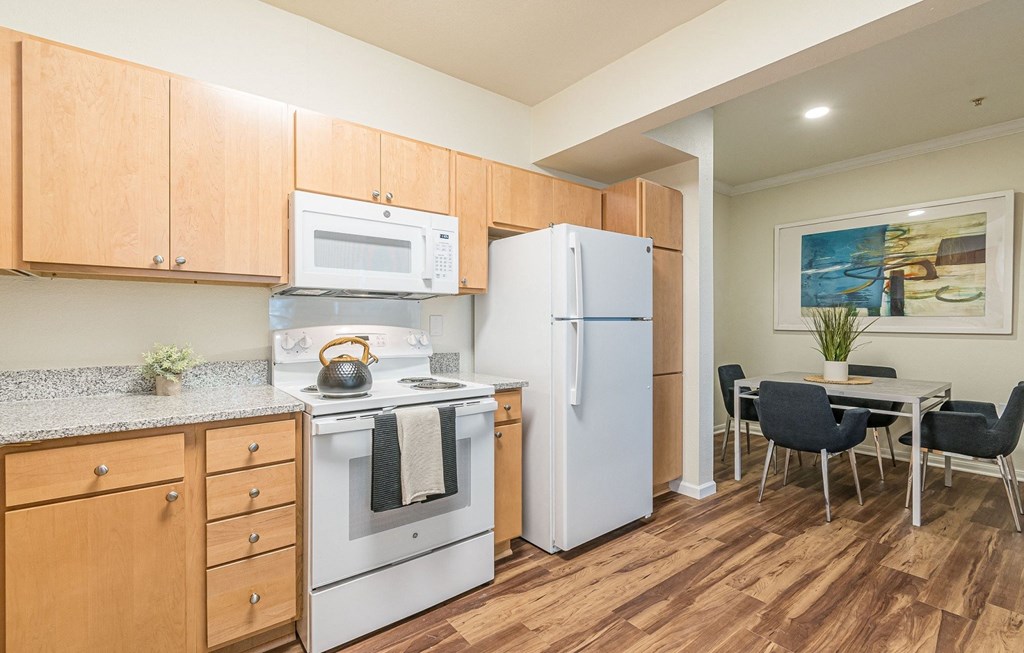 Kitchen With Dining Kitchen With Dining at Capitol Crossing, Austin, TX
